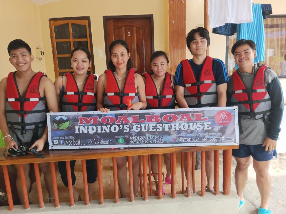 Moalboal Indino'S Guesthouse Sardines Run And Sea Turtle 1 Minute Walking Distance Buitenkant foto