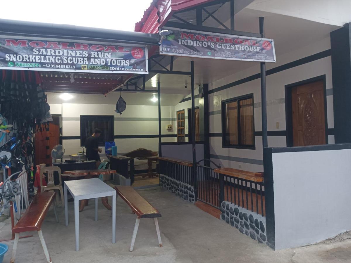 Moalboal Indino'S Guesthouse Sardines Run And Sea Turtle 1 Minute Walking Distance Buitenkant foto